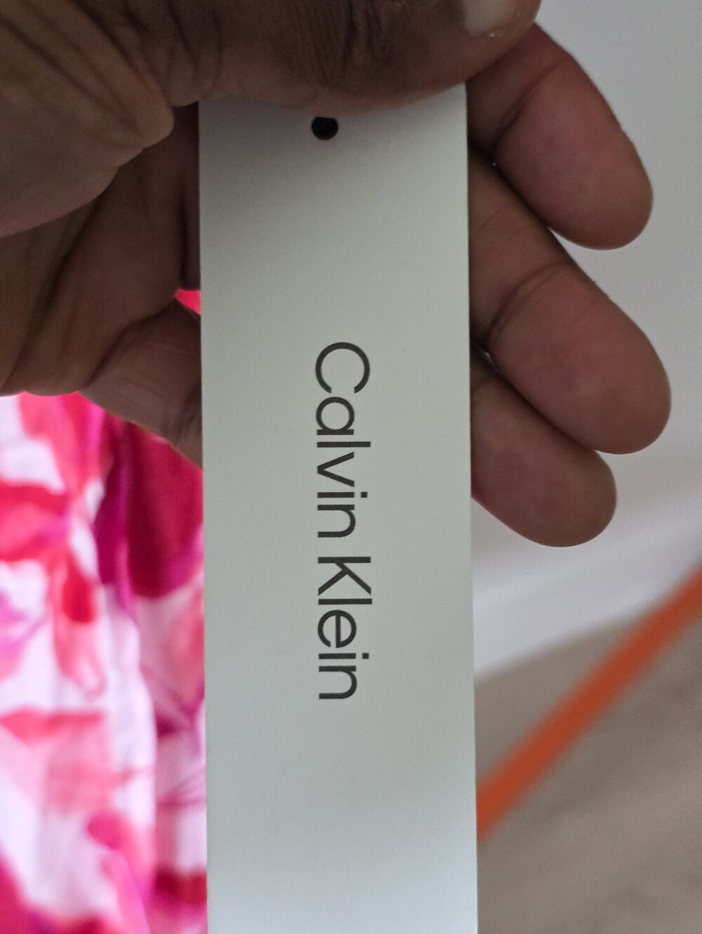 NWT Calvin Klein Pink Floral Wrap Maxi Dress Size 4 Wedding Guest Party - Picture 7 of 10